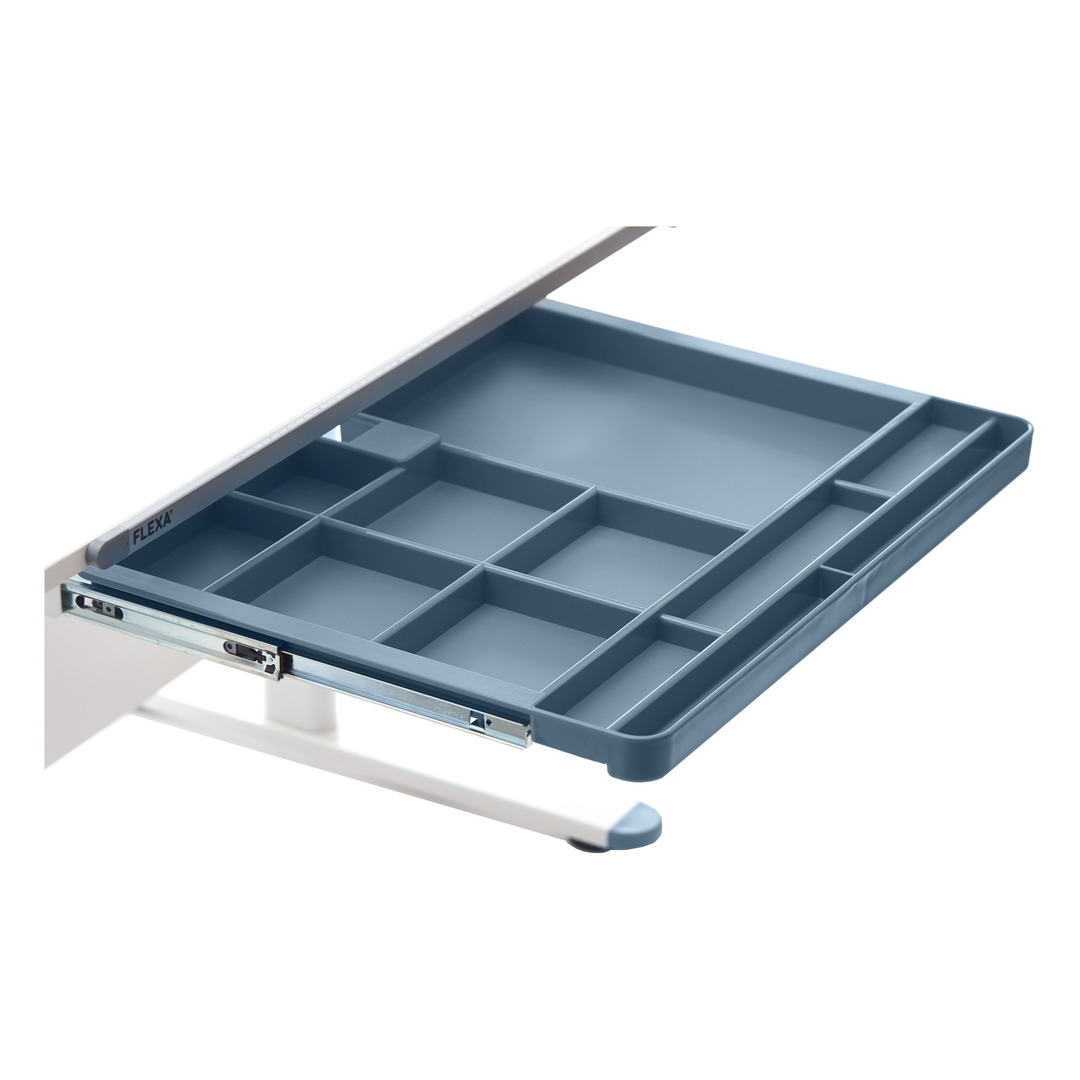 Schublade für Schreibtisch Evo Frosty Blau 2