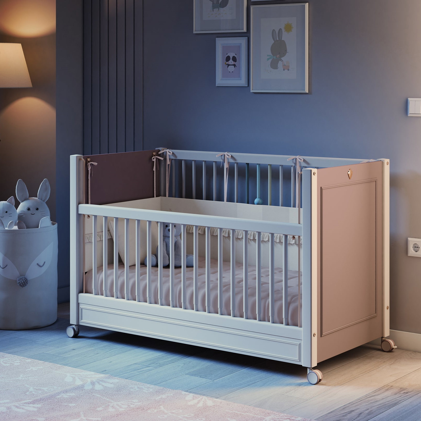 Babybett Elegance 60x120cm 3