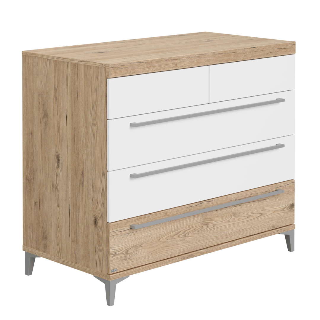 Kommode Remo Schmal Front Eiche