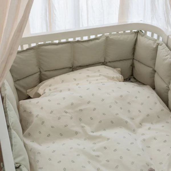 Bettnestchen Kapok Mist Green 3