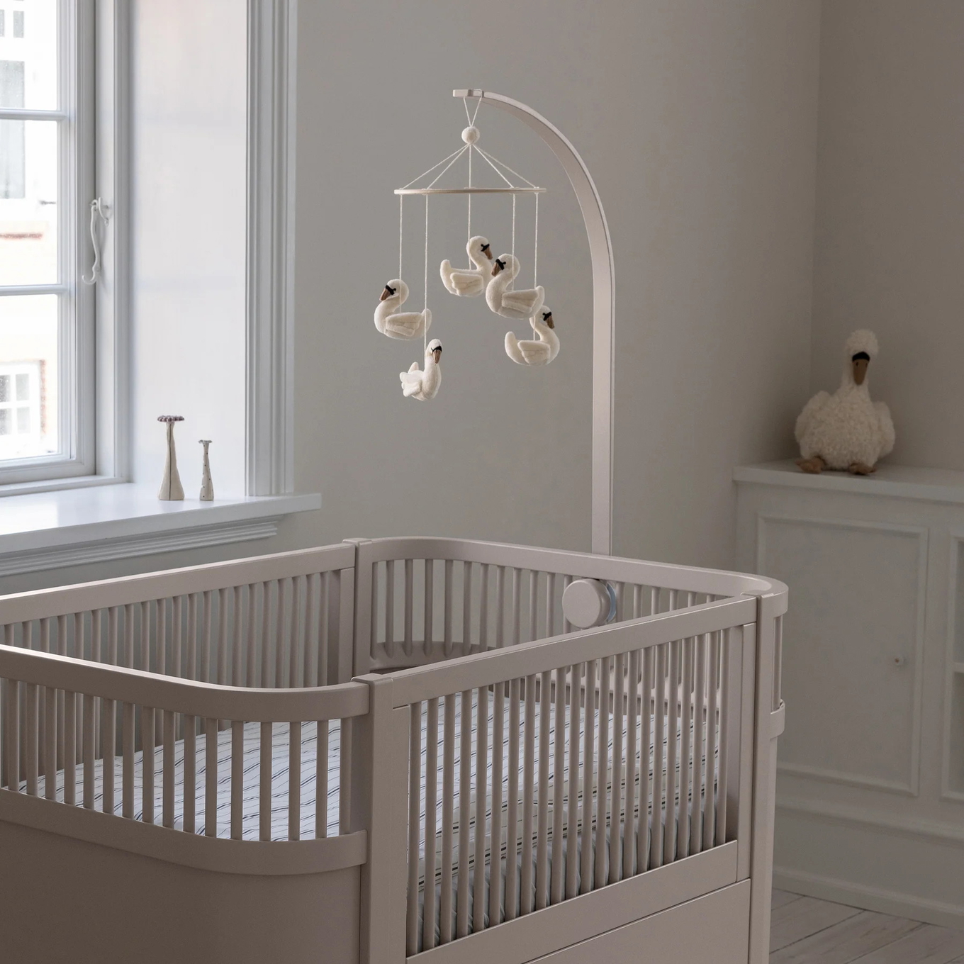 Mobile-und Baldachin-Halter Birchbark Rose 2