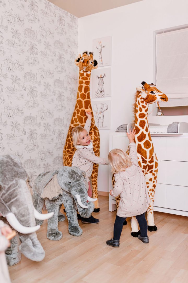 Stehende Giraffe XL 6