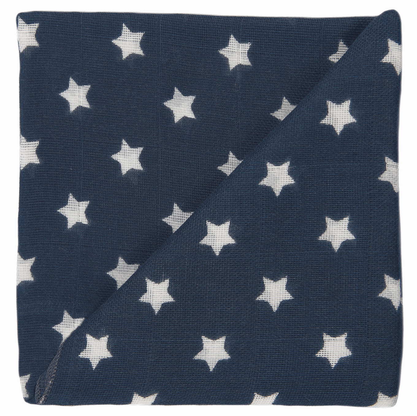 Gaze Spucktuch Anthrazit Sterne 1