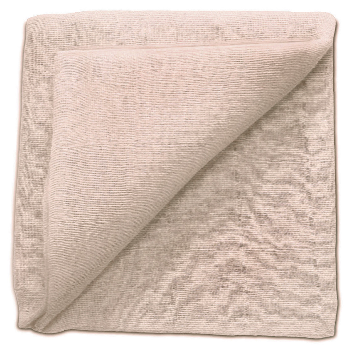 Gaze Spucktuch Uni Altrosa 1