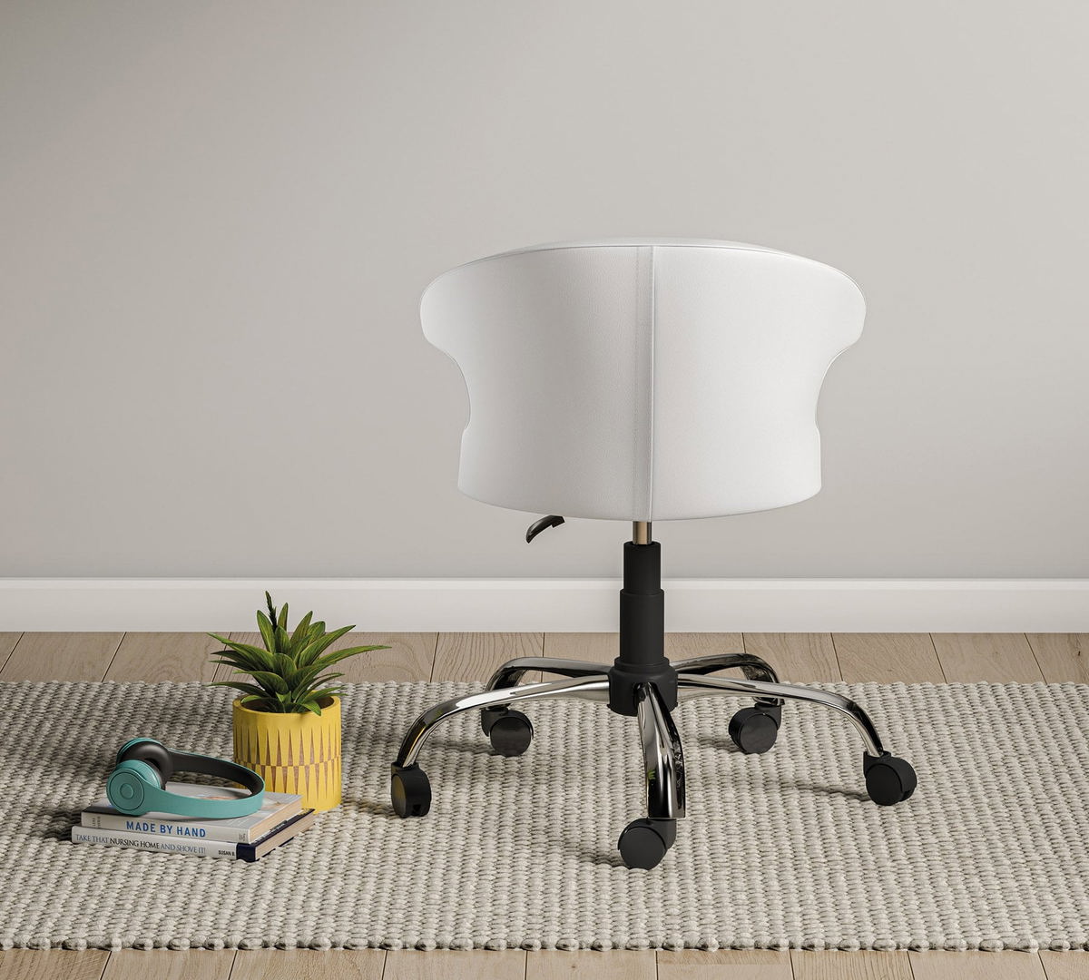 Bürostuhl Pearl Weiss 4