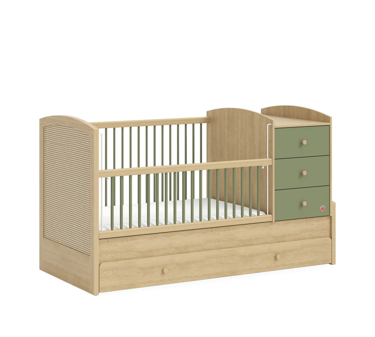 Babybett Loof Baby Umbaubar 8