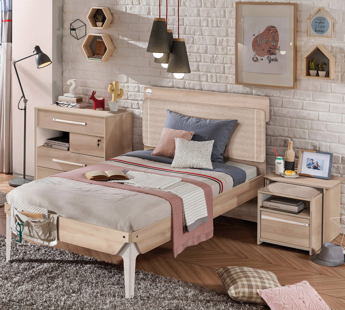 Bett Duo Line, 100 x 200 cm #2