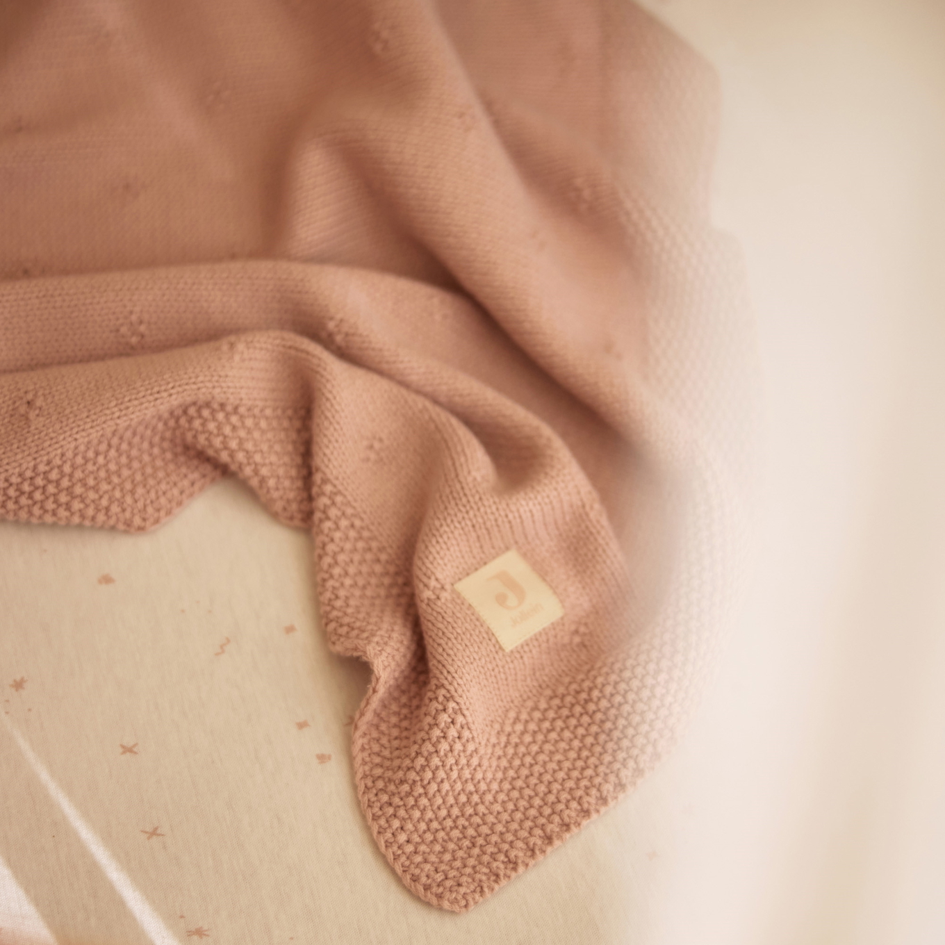 Babydecke Cosy Knit Wild Rose 3