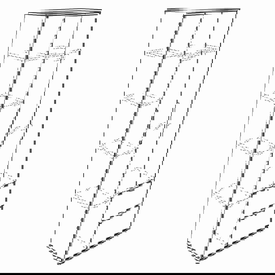 Kleiderschrank Lieven 3-türig mit Schubladen 5