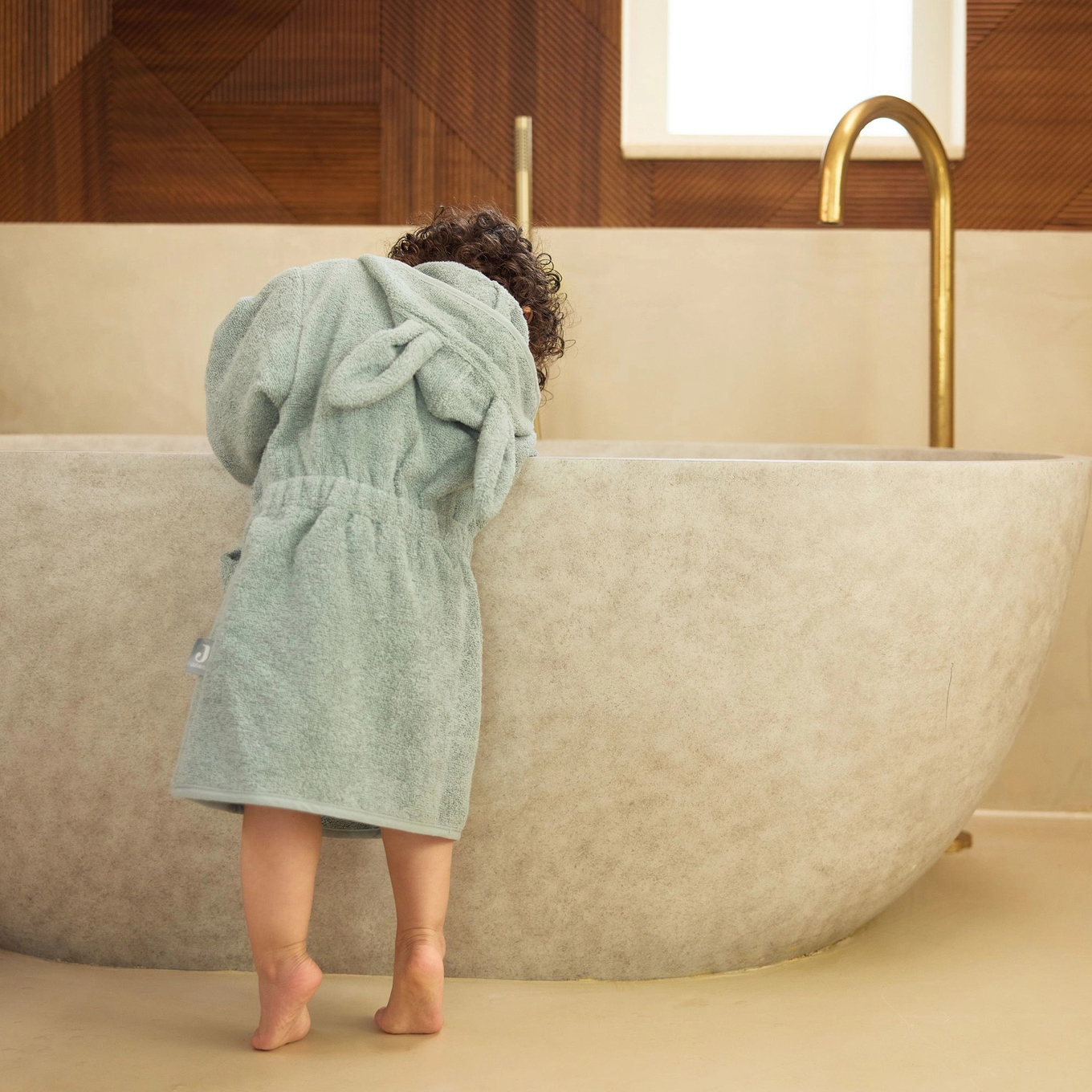 Bademantel Bunny Sea Green, 3-4 Jahre 8