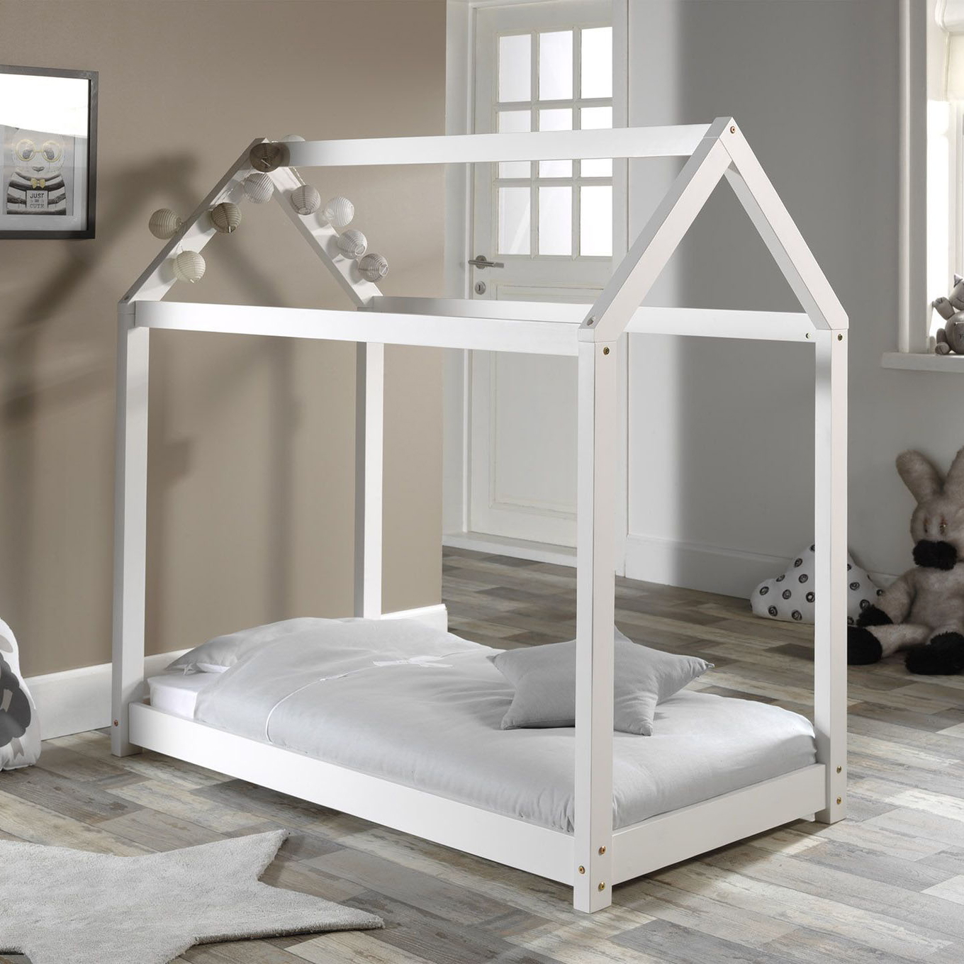 Hausbett Cabane Toddler Weiss #2