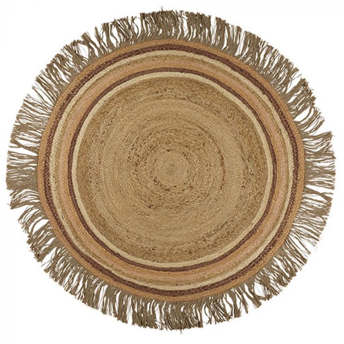 Teppich Jute Tess Rust 1