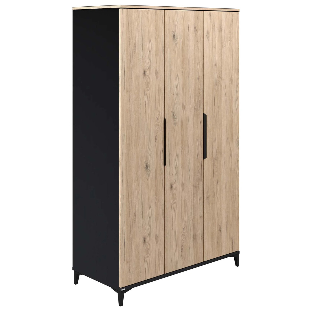 Kleiderschrank Tomke 3-türig 1