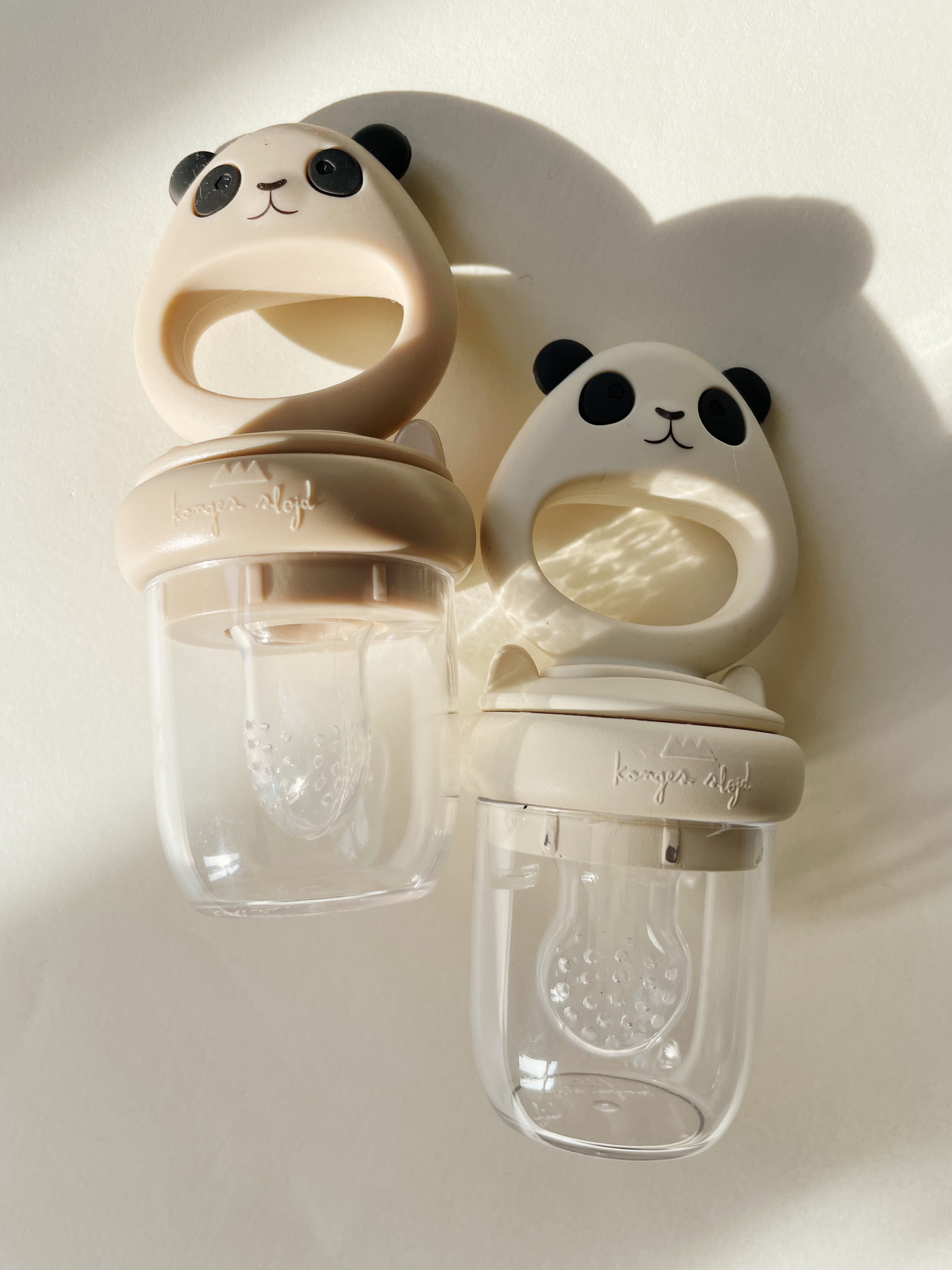 Fruchtsauger 2er Set Panda 3