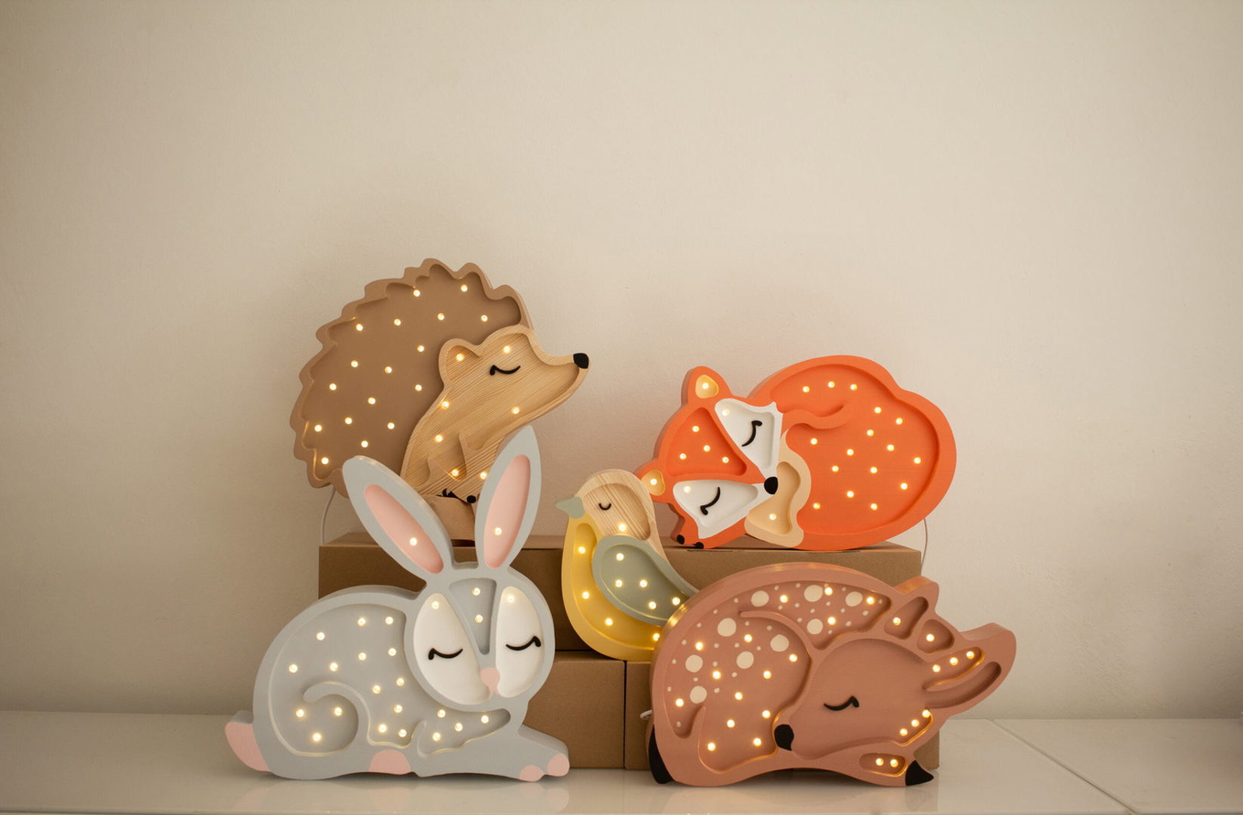 Nachtlampe Fuchs Wild Orange 11