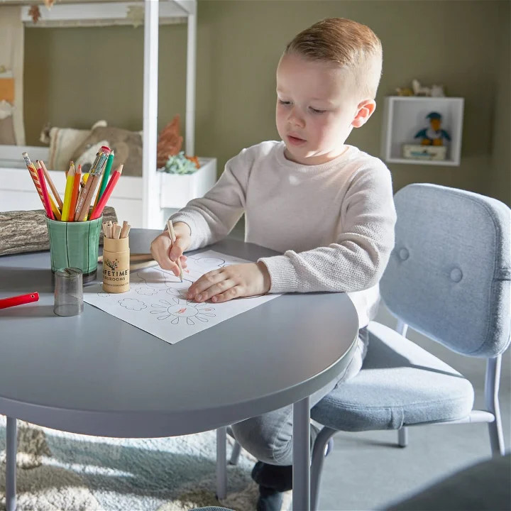 Kinderstuhl Chill mit Rückenlehne Frosted Blue #2