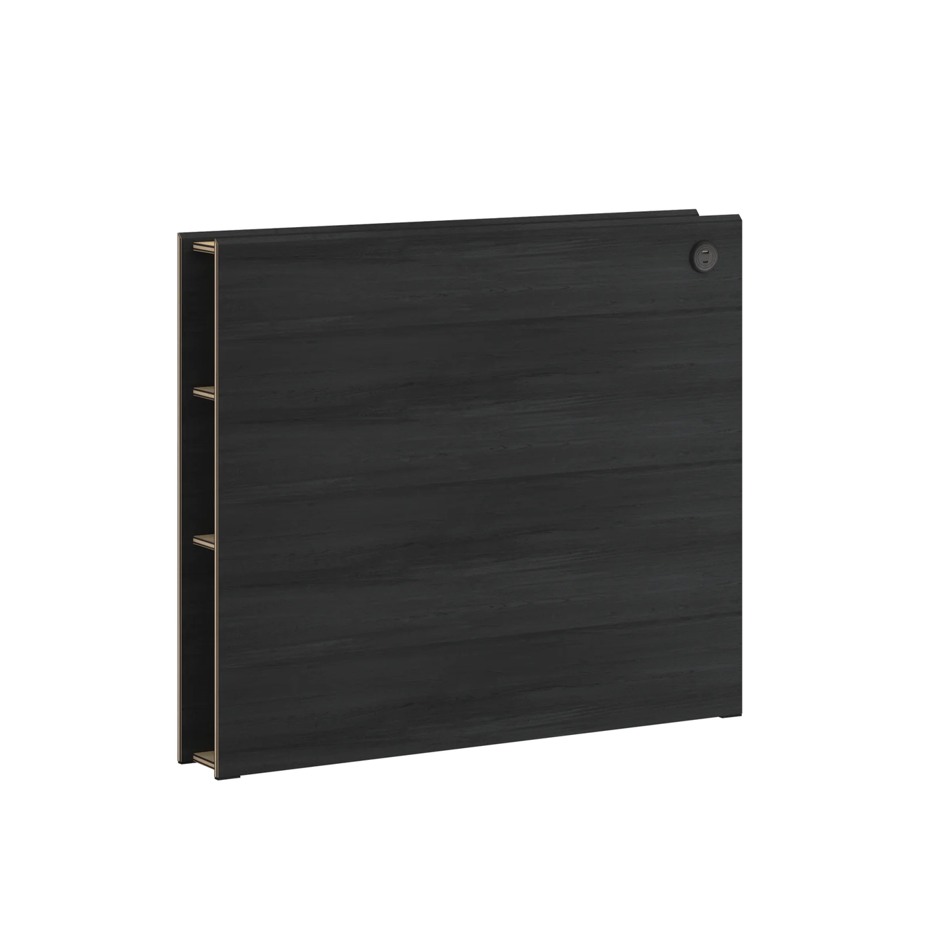 Kopfteil Black mit Fächer 120cm 1