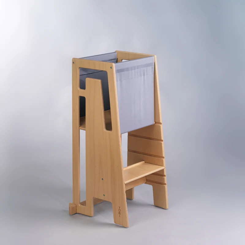 Entdeckertuch Tuki Grau 2