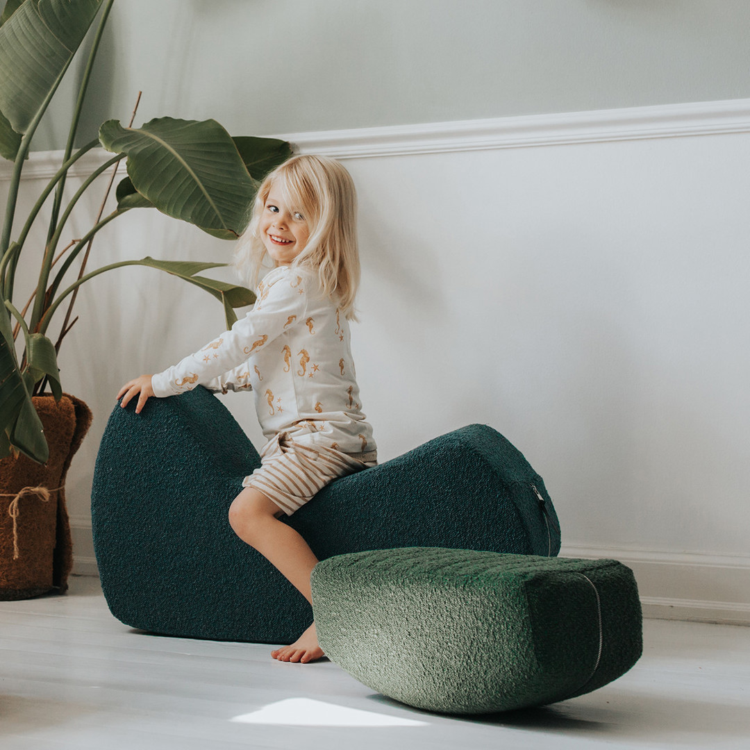 Hocker Minirock Grün 3