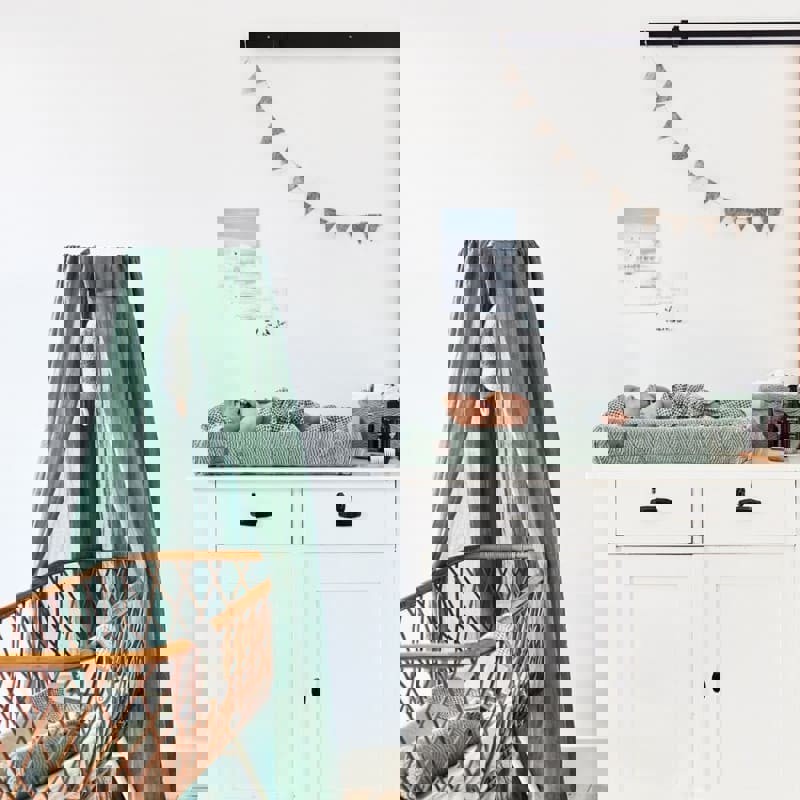 Betthimmel Vintage Ash Green #2