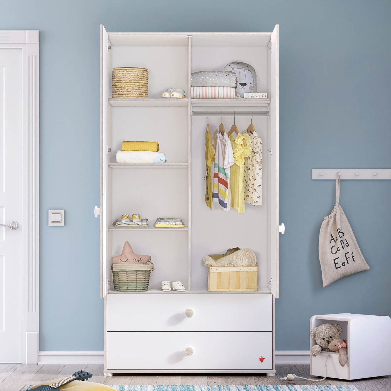 Kinderzimmer Montes Set Weiss 3