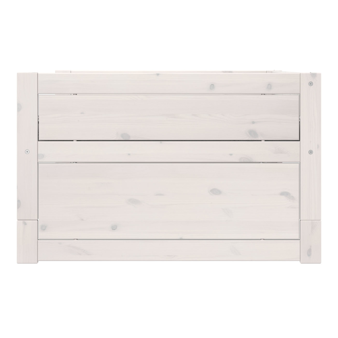 Kojenbett 120 Weiss lasiert, Rollrost 3