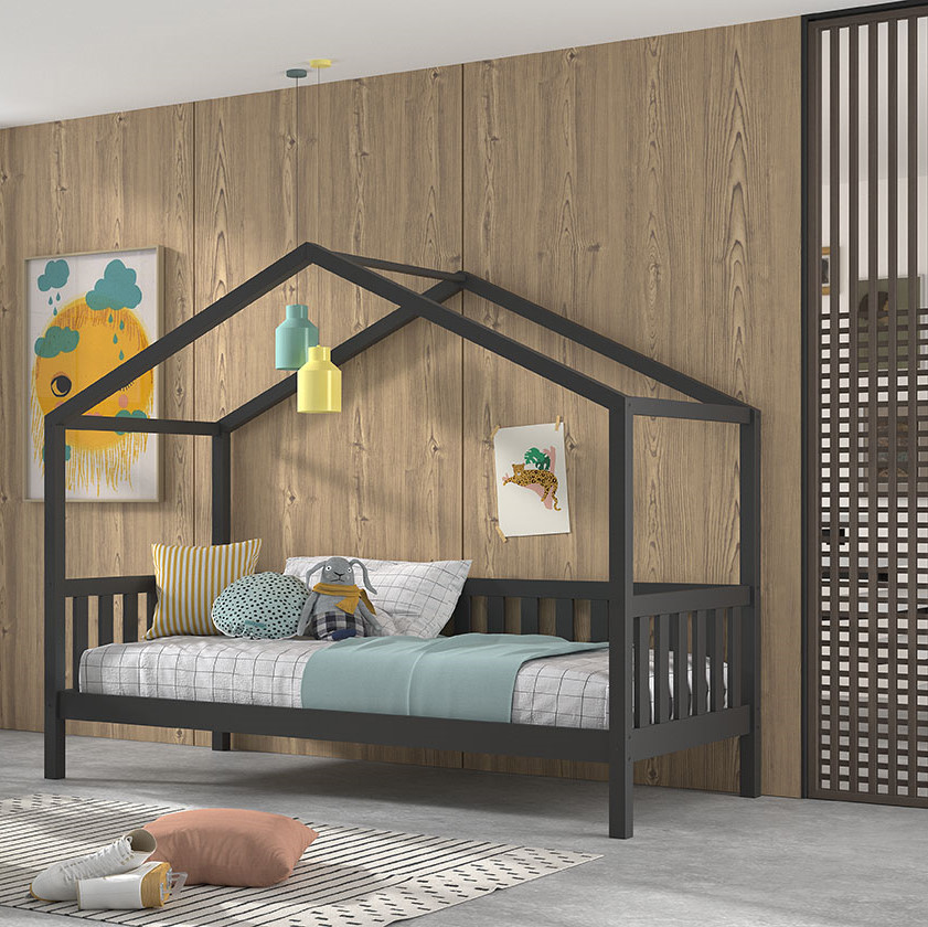 Hausbett Dallas Anthrazit 2