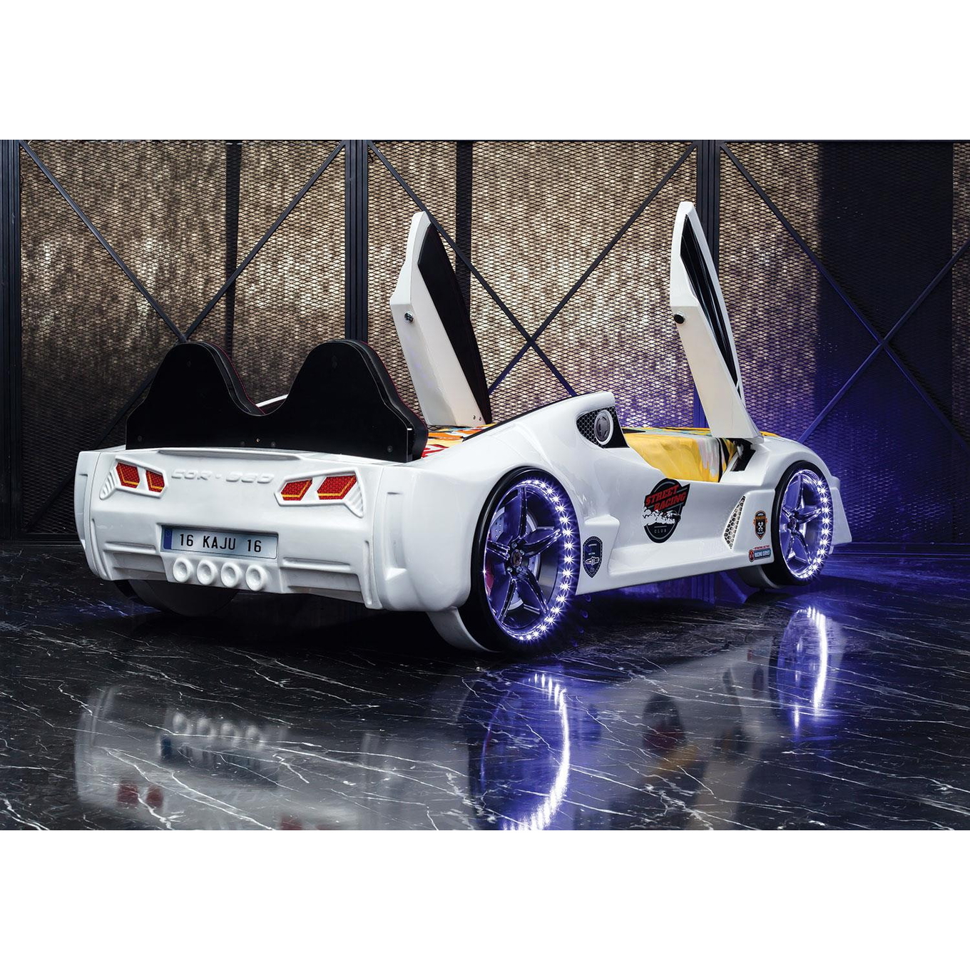 Autobett Speedster Weiss 7