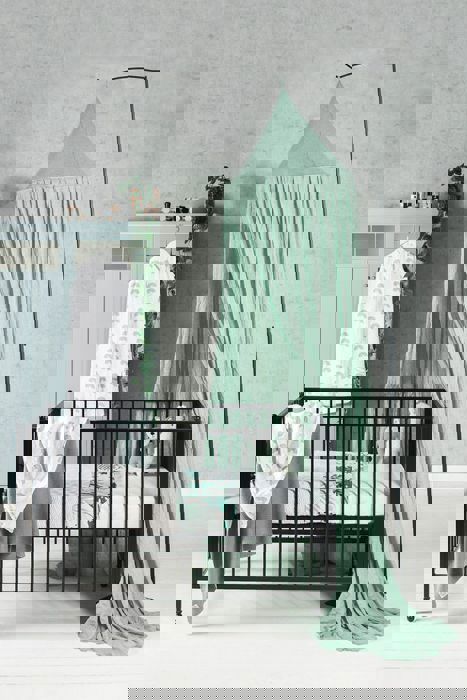 Stange für Betthimmel Schwarz 4