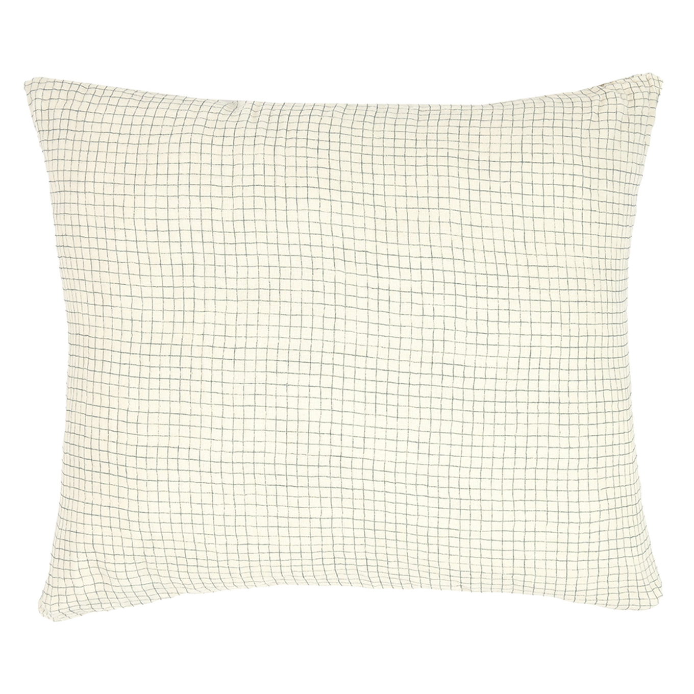 Kissenbezug Wabi Sabi Blue Grid 60x60cm