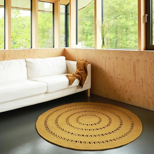 Teppich Bibek Mango, 110 x 110 cm 2
