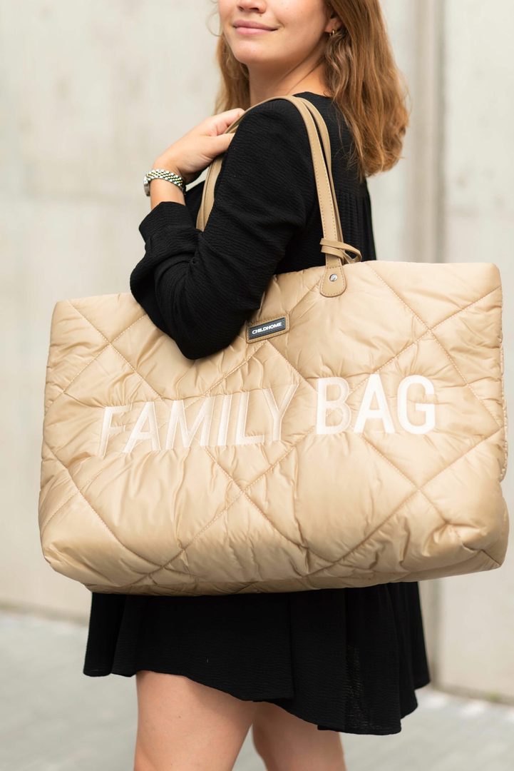 Family Bag Gesteppt Beige 12
