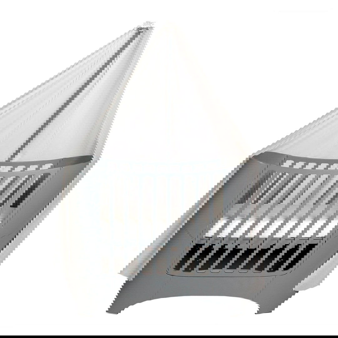 Himmelgestell Leander Classic Babybett Grau 3