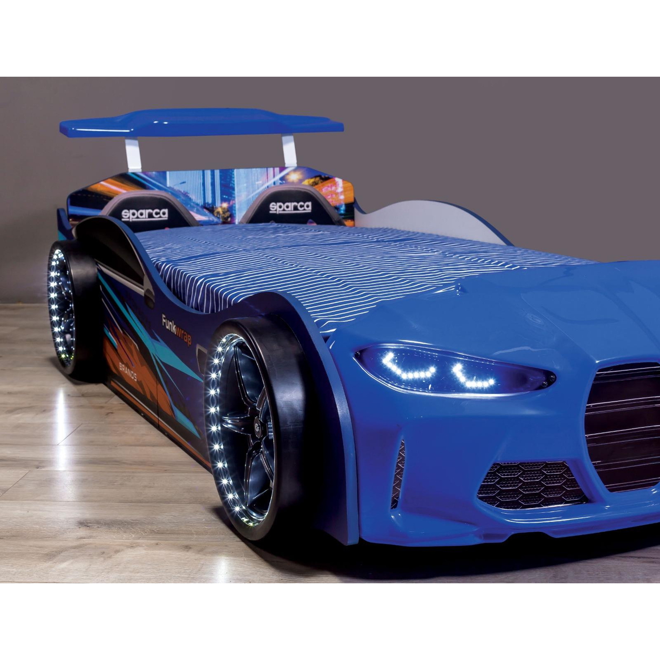 Autobett GT Racer Blau 11