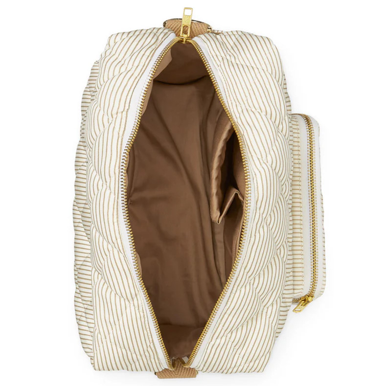 Wickeltasche klein Classic Stripes Camel 3