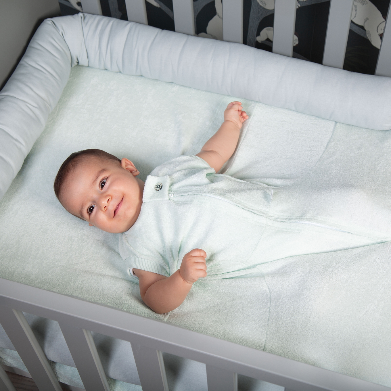 ZEWI-Decke Mint 90 x 200 cm 4