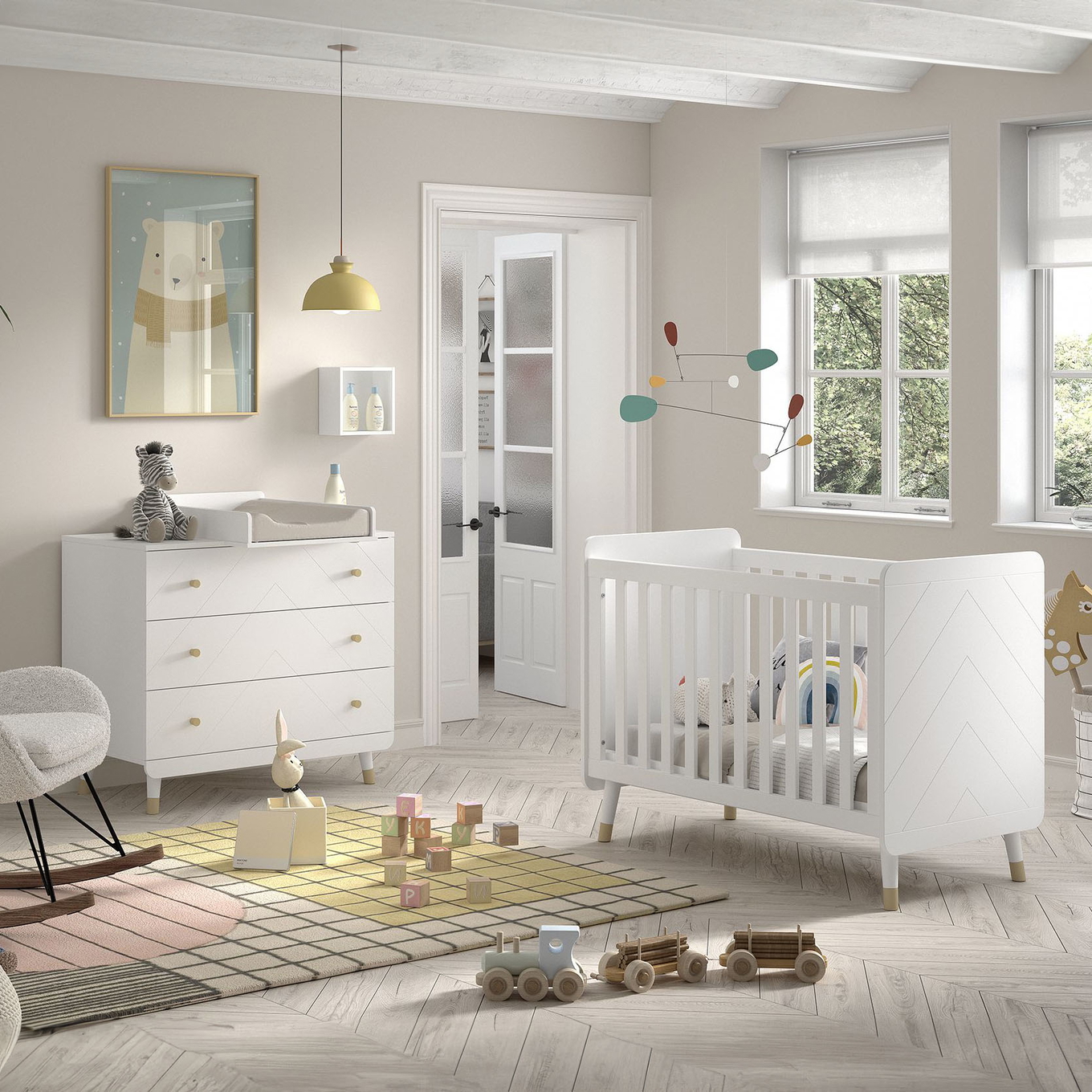 Babyzimmer Billy 3-teilig Set 2