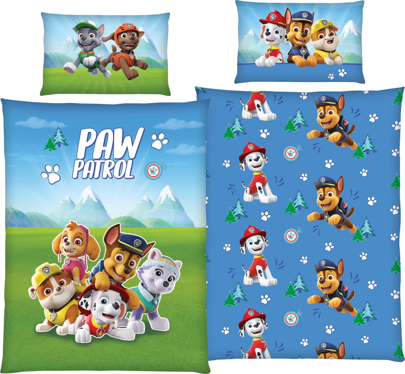 Bettwäsche Paw Patrol Boys Nachtleuchtend 1
