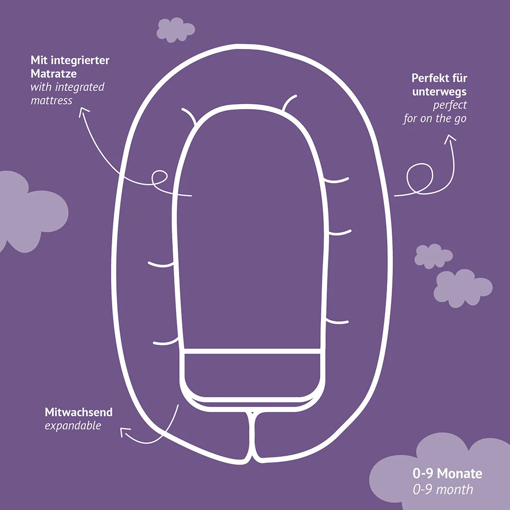 Babynest Premium Naturlieb Rosa 6