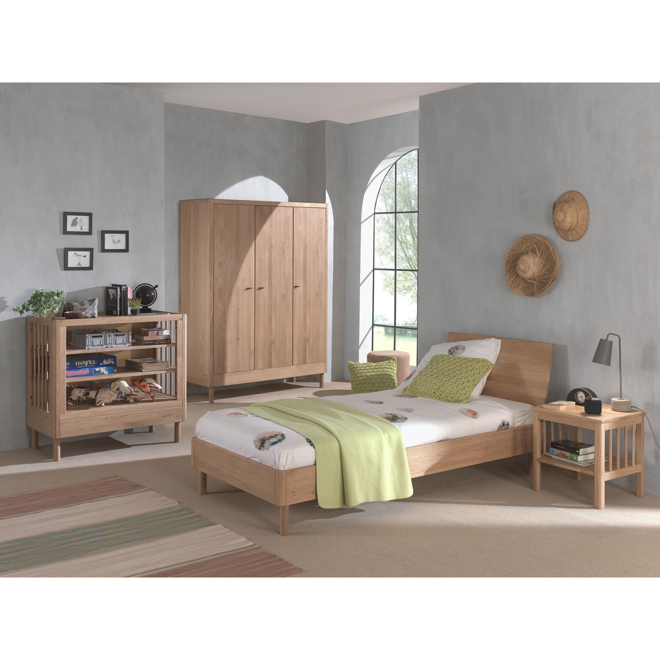 Kinderzimmer Forrest Eiche 4-teilig Set I #2