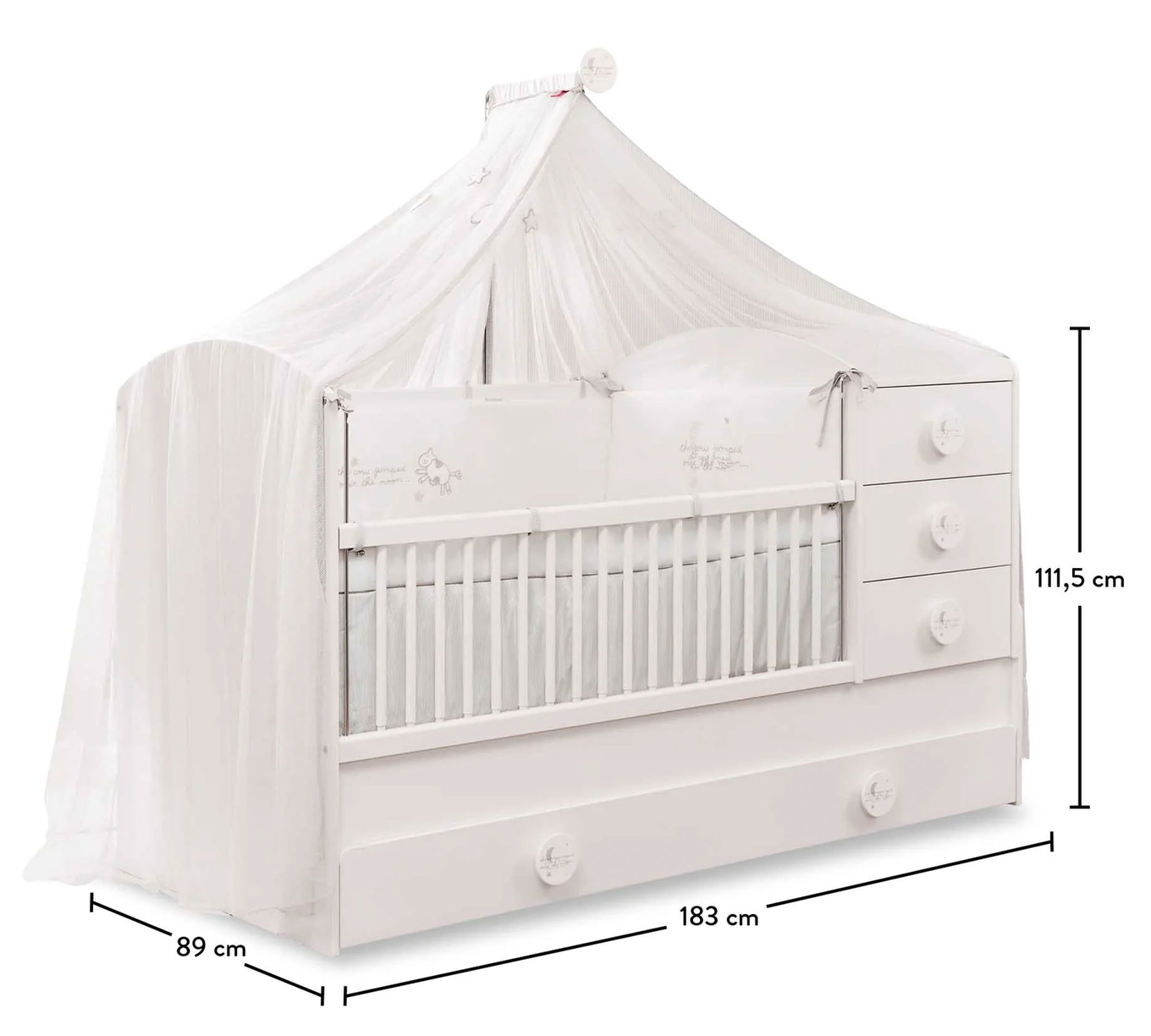 Babybett Baby Cotton Umbaubar 8