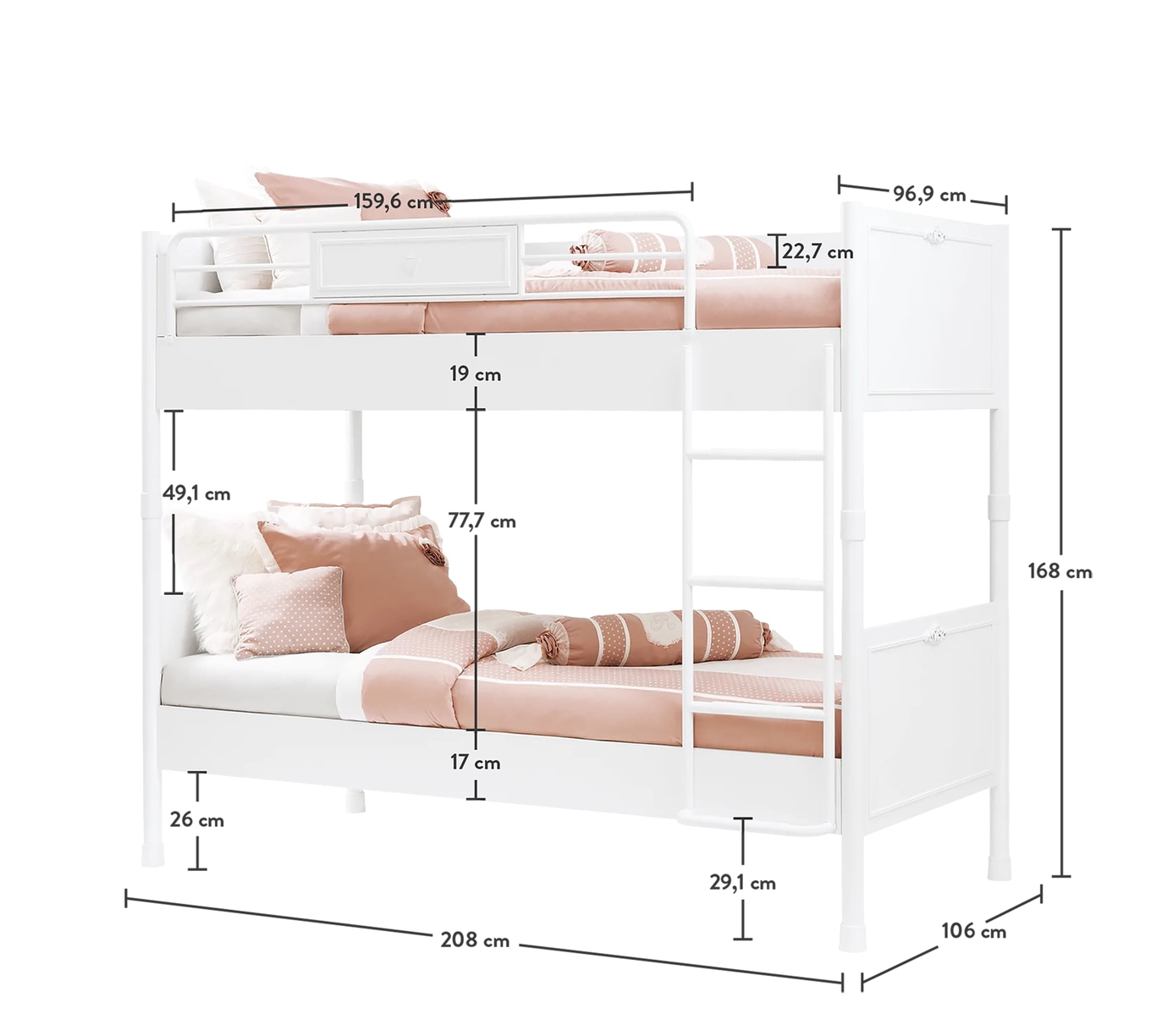 Etagenbett Romantica 5