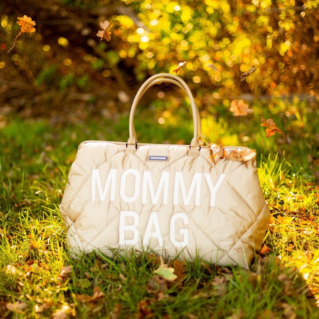 Mommy Bag Gesteppt Beige 16