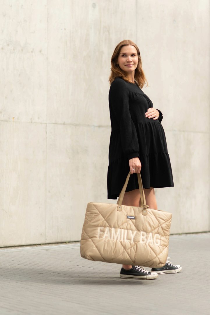 Family Bag Gesteppt Beige 9