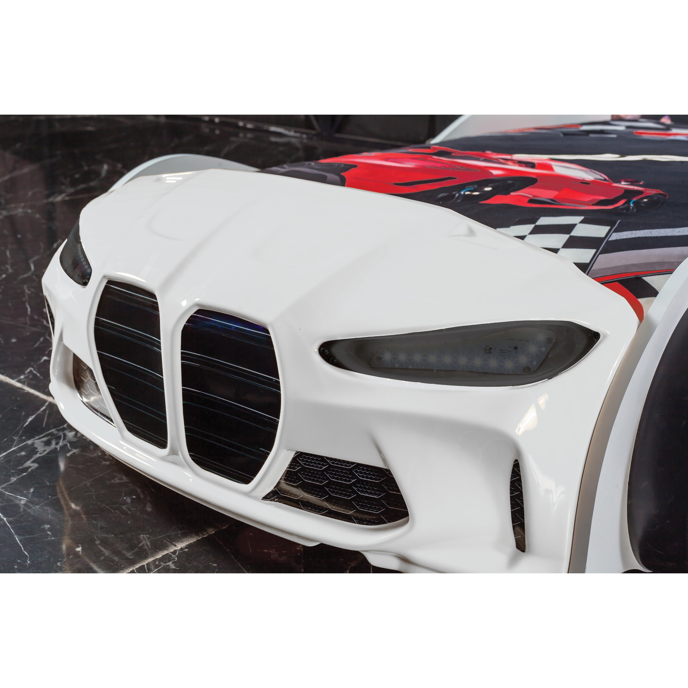 Autobett GT Racer Weiss 4