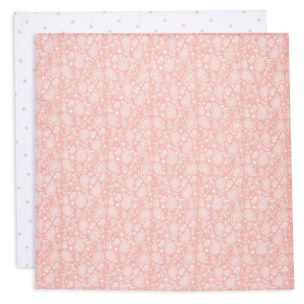 Spucktücher Paisley Halo Rosewood 2er Set 1