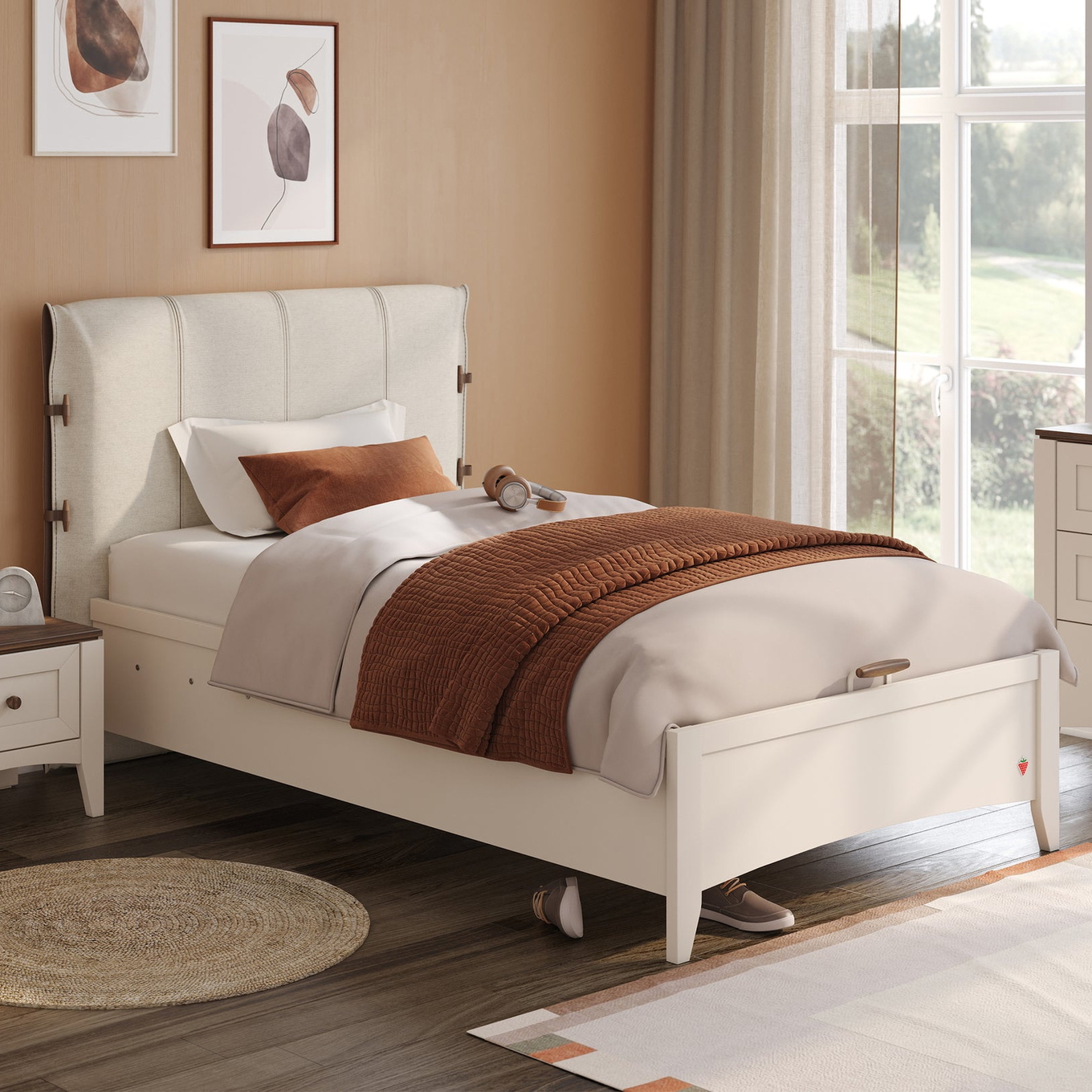 Bett Lapel Elite mit Stauraum, 120 x 200 cm #2