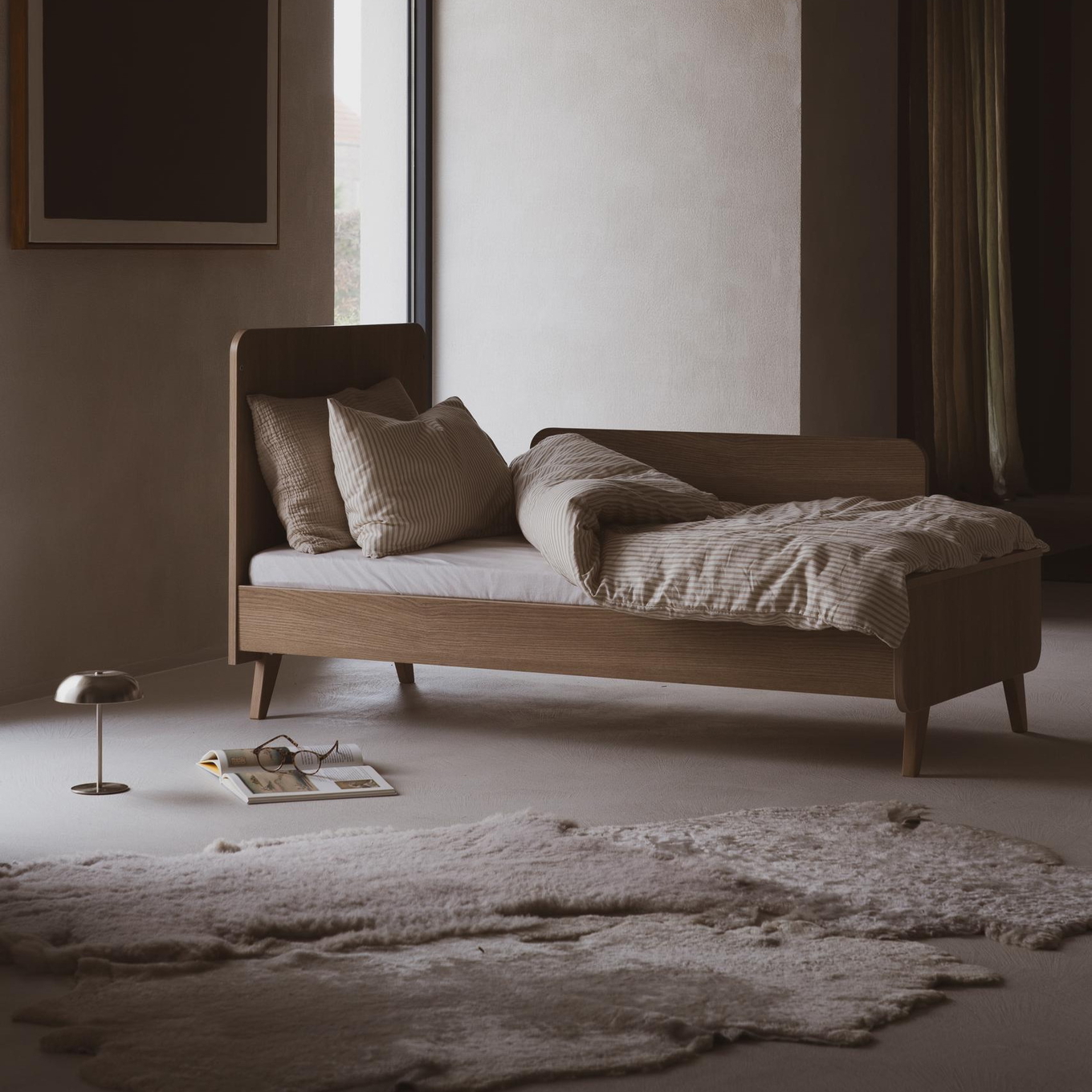 Babybett Loft Honey Ash 9