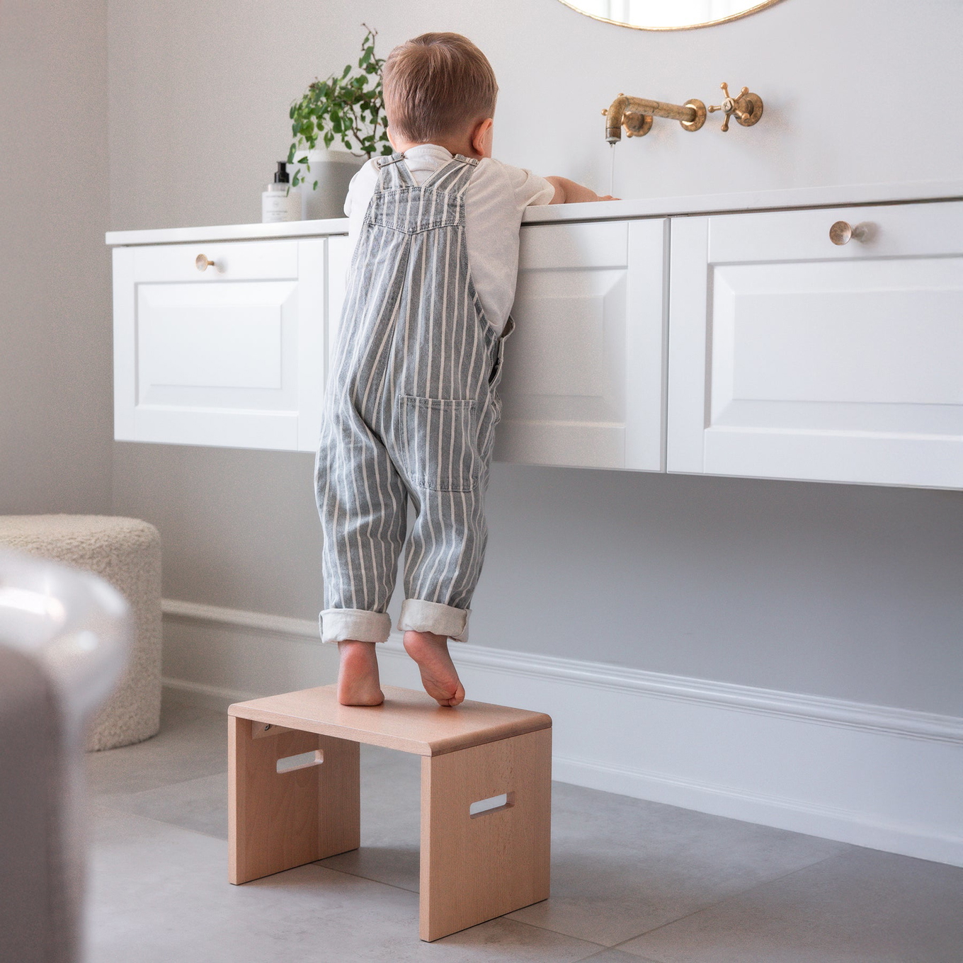 Tritthocker Sebra Wooden Edition 3