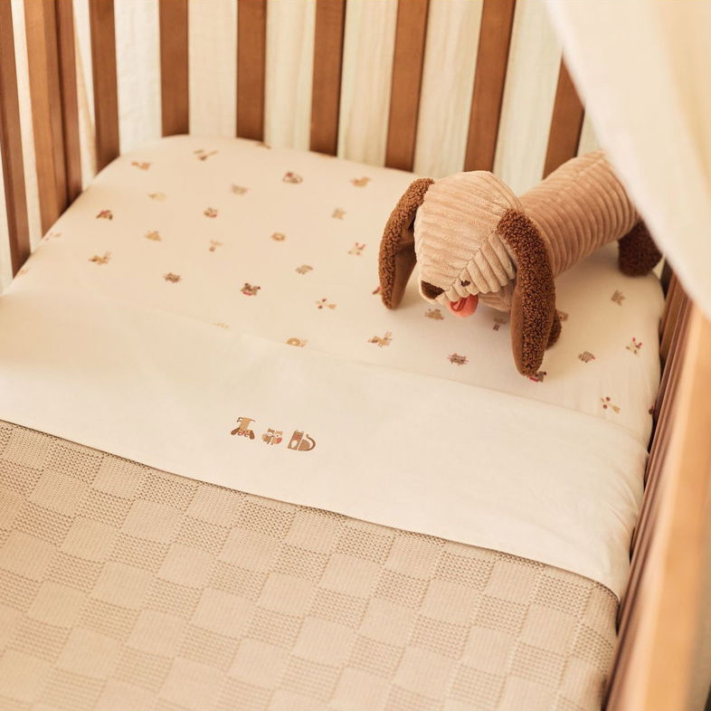 Fixleintuch Jersey Animal Friends 60 x 120 cm #2